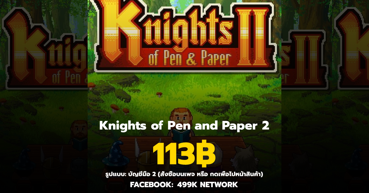 จำหน่าย ไอดี Knights of Pen and Paper 2 มือสอง ประกันสูงสุด